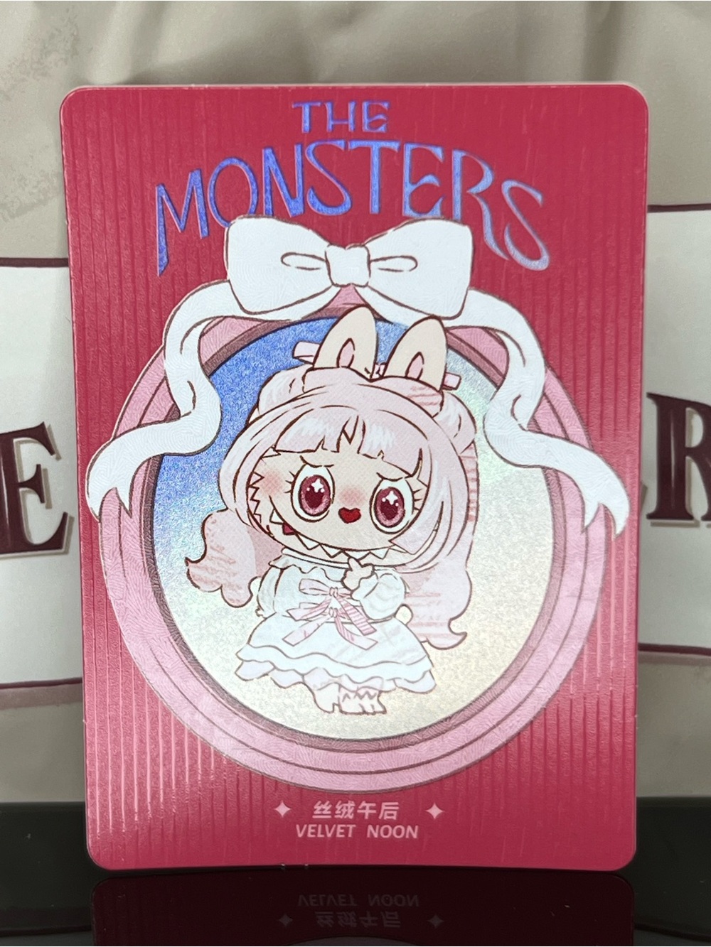 POP MART The Monsters Hair Salon Series Labubu Velvet Noon Plush Doll with Card - Picture 5 of 9